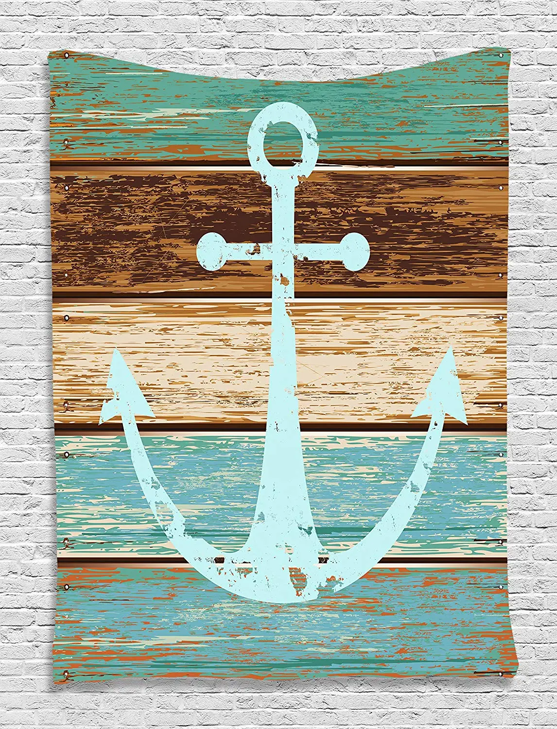 Nautical Decor Anchor Rustic Wooden Planks Marine Maritime Sea Ocean Coastal Antiqued Aged Decor Digita Fashion Tapestry
Nautical Decor Anchor Rustic Wooden Planks Marine Maritime Sea Ocean Coastal Antiqued Aged Decor Digita Fashion Tapestry