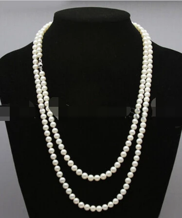 Miss charm Jew1022 fashion women jewerly AAA 6-7mm white fresh water pearls long necklace 60
Miss charm Jew1022 fashion women jewerly AAA 6-7mm white fresh water pearls long necklace 60