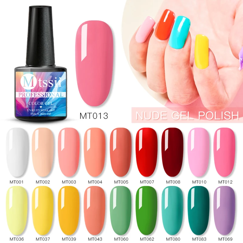Mtssii 8ml Pure Colors Gel Nail Polish Nails Soak Off Manicure UV Gel Varnish DIY Nail Art Manicure Lacquer Decorations for Nail
Mtssii 8ml Pure Colors Gel Nail Polish Nails Soak Off Manicure UV Gel Varnish DIY Nail Art Manicure Lacquer Decorations for Nail