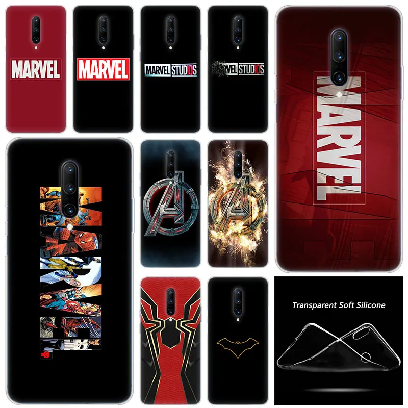 Hot Marvel Comics Simple Logo Fashion Transparent Silicone TPU Soft Phone Case for OnePlus 7 Pro 5G 6 6T 5 5T 3 3T Cover Coque
Hot Marvel Comics Simple Logo Fashion Transparent Silicone TPU Soft Phone Case for OnePlus 7 Pro 5G 6 6T 5 5T 3 3T Cover Coque