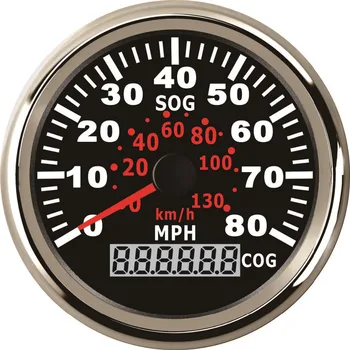 Waterproof GPS Speedometer 80MPH Speed Gauge With Course For Marine With Backlight 3-3/8'' (85mm) 9-32V
Waterproof GPS Speedometer 80MPH Speed Gauge With Course For Marine With Backlight 3-3/8'' (85mm) 9-32V