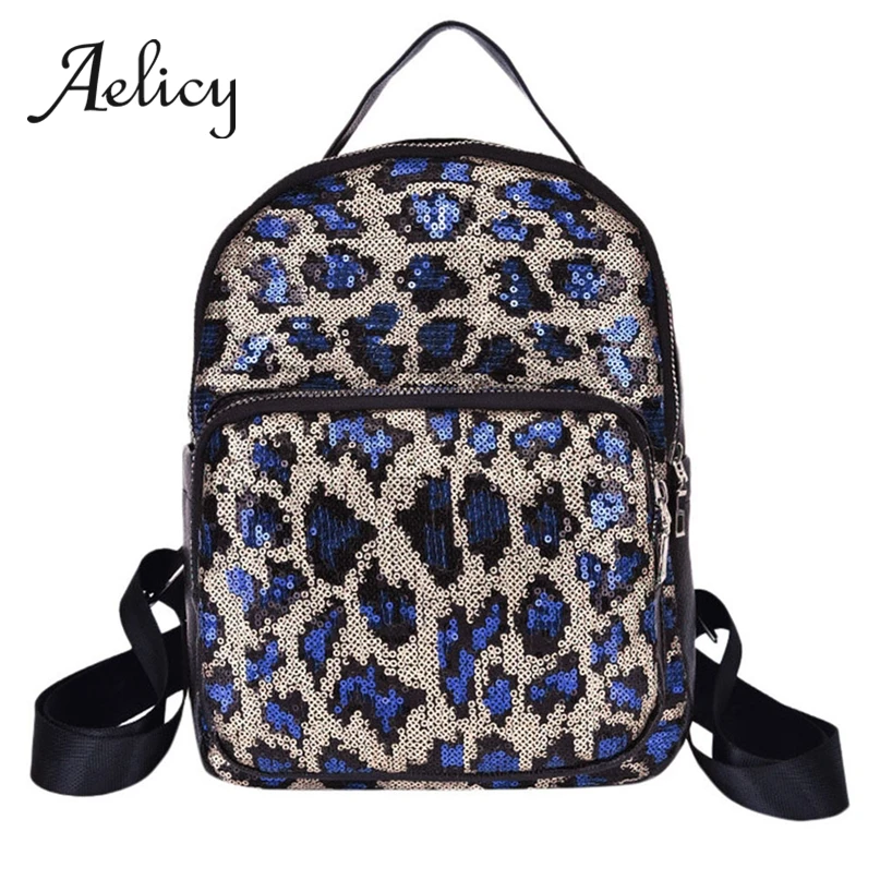 Aelicy Leopard Sequins Backpack Women backpack school for girl Travel Large Capacity Bags Party Bags Glitter Backpack Mochila
Aelicy Leopard Sequins Backpack Women backpack school for girl Travel Large Capacity Bags Party Bags Glitter Backpack Mochila