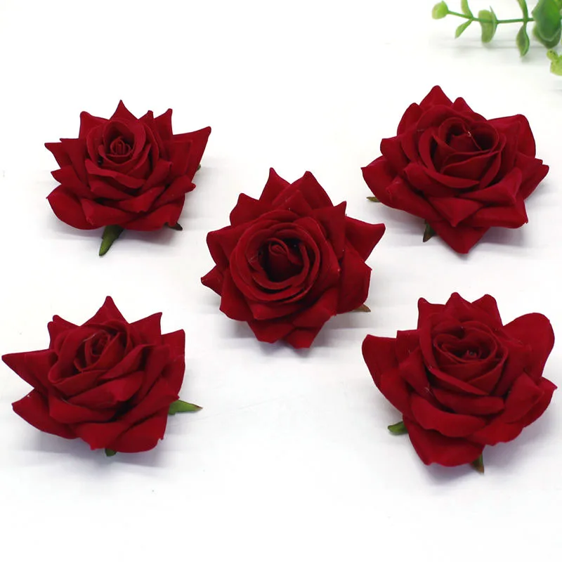 5pcs High-Quality Rose Head Artificial Flowers For Wedding Home Party Decoration DIY Scrapbooking Craft Fake Flowers Arrangement
5pcs High-Quality Rose Head Artificial Flowers For Wedding Home Party Decoration DIY Scrapbooking Craft Fake Flowers Arrangement