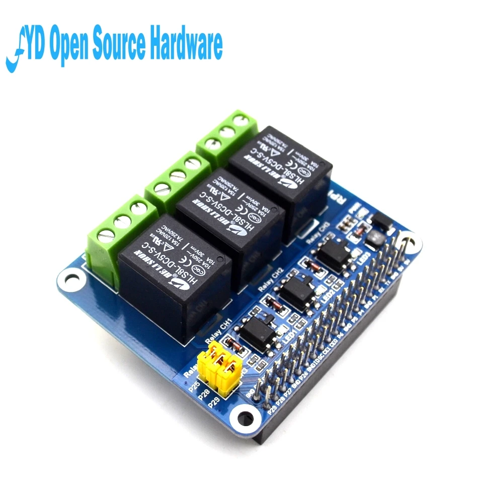 1PCS Raspberry Pi Power Relay Board Expansion Module Shield Supports RPi A+/B+/2 B/3 B for Home Automation Intelligent
1PCS Raspberry Pi Power Relay Board Expansion Module Shield Supports RPi A+/B+/2 B/3 B for Home Automation Intelligent