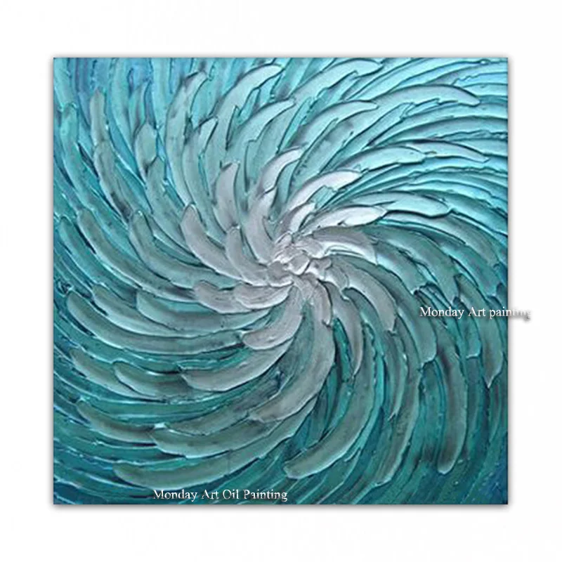 Hand Painted Knife Blue Wind Oil Painting On Canvas Large Palette 3D Paintings For Living Room Modern Abstract Wall Art Pictures
Hand Painted Knife Blue Wind Oil Painting On Canvas Large Palette 3D Paintings For Living Room Modern Abstract Wall Art Pictures