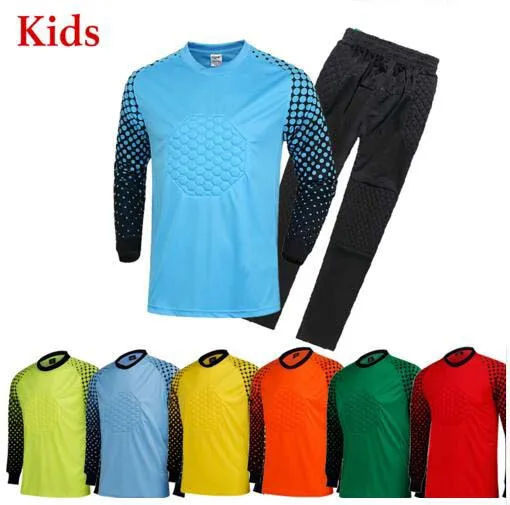 Kids Boys Soccer Goalkeeper Jerseys Survetement Football Shirts Goalkeeper Child yonth Training Jersey Clothing Pants Suit
Kids Boys Soccer Goalkeeper Jerseys Survetement Football Shirts Goalkeeper Child yonth Training Jersey Clothing Pants Suit