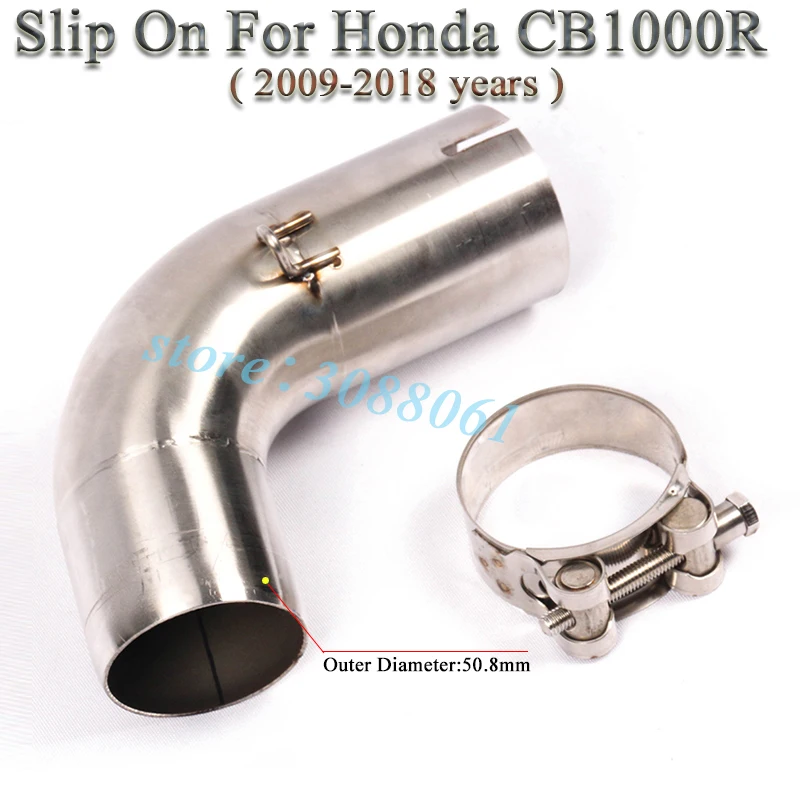 Slip On For HONDA CB1000R 2009 2018 Motorcycle Exhaust Escape Without Muffler Modified Contact Middle Link Pipe 2010 2011-2017
Slip On For HONDA CB1000R 2009 2018 Motorcycle Exhaust Escape Without Muffler Modified Contact Middle Link Pipe 2010 2011-2017