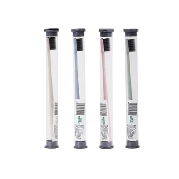 4pcs /lot Soft hair small head Toothbrush adult bamboo charcoal brush Natural wheat straw Toothbrush travel PVC transparent box
4pcs /lot Soft hair small head Toothbrush adult bamboo charcoal brush Natural wheat straw Toothbrush travel PVC transparent box