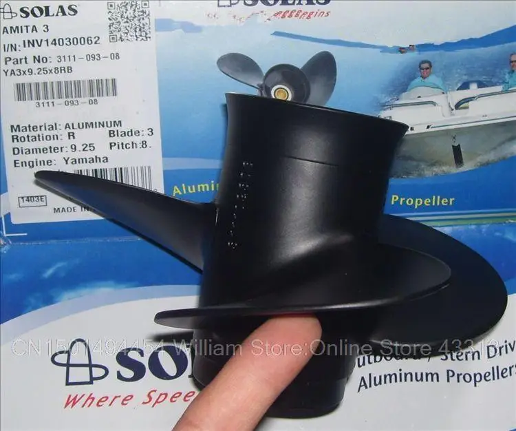 Free shipping Aluminum Propeller for Yamaha Hidea hyfong Hangkai 8 " high quality 9 1/4 x9 propeller 9.9-15 HP 9.25*8
Free shipping Aluminum Propeller for Yamaha Hidea hyfong Hangkai 8 " high quality 9 1/4 x9 propeller 9.9-15 HP 9.25*8