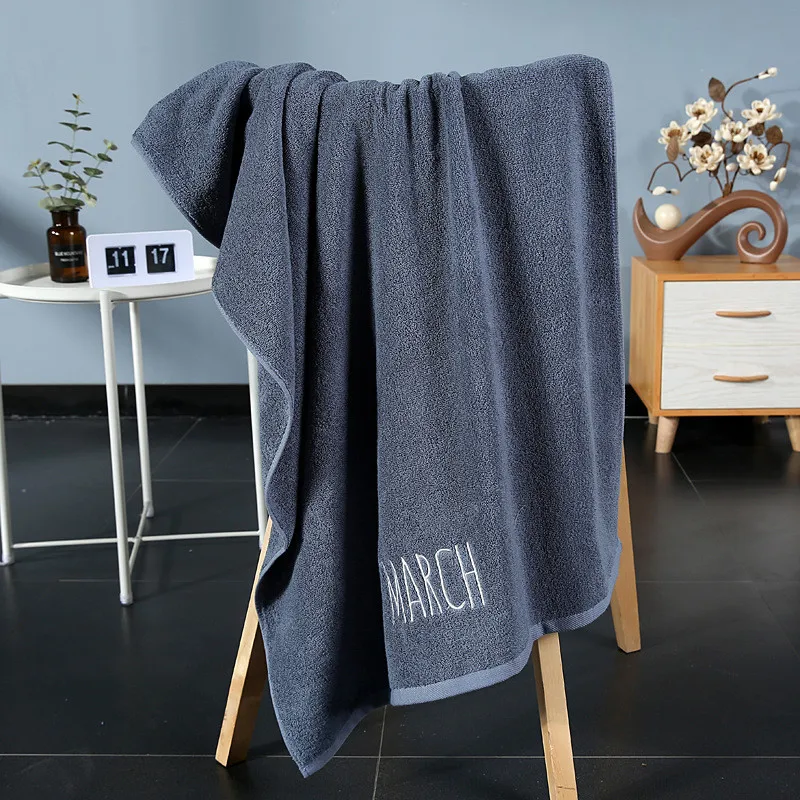 Household Merchandises January to December letter embroidery Cotton towel thick towel adult gray 12 bathroom face towel Apr16
Household Merchandises January to December letter embroidery Cotton towel thick towel adult gray 12 bathroom face towel Apr16