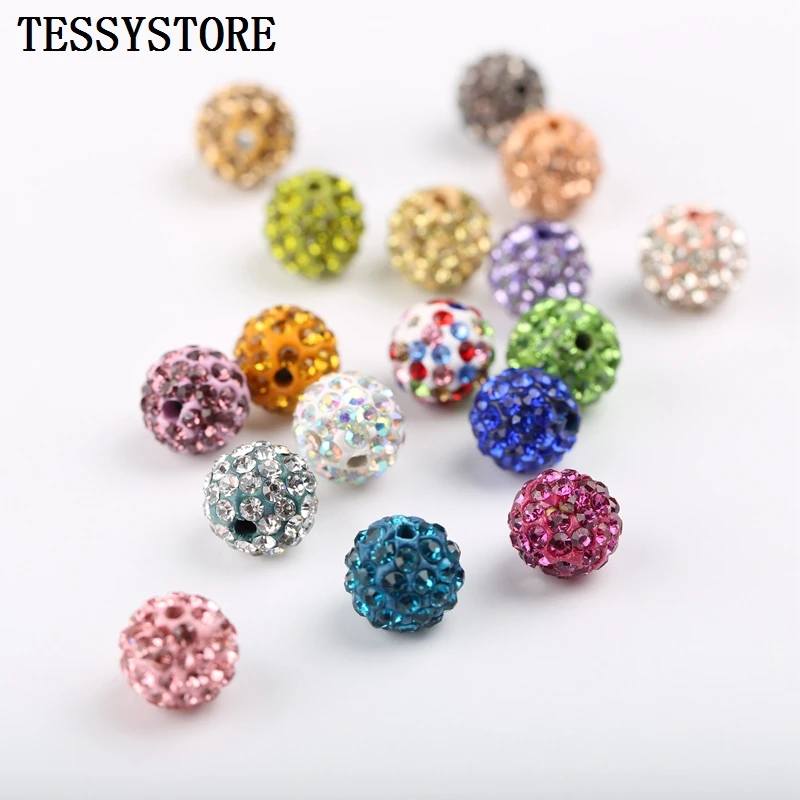 20pcs 10mm Gem Inlaid Colored Stone Beads Soft Clay Round Shape Beads For Jewelry Making Bracelet Handmade DIY Accessories
20pcs 10mm Gem Inlaid Colored Stone Beads Soft Clay Round Shape Beads For Jewelry Making Bracelet Handmade DIY Accessories