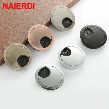 NAIERDI Zinc Alloy Round Table Wire Hole Covers Outlet Port Computer PC Desk Cable Grommet Line Holder 50mm/53mm/60mm/80mm
NAIERDI Zinc Alloy Round Table Wire Hole Covers Outlet Port Computer PC Desk Cable Grommet Line Holder 50mm/53mm/60mm/80mm