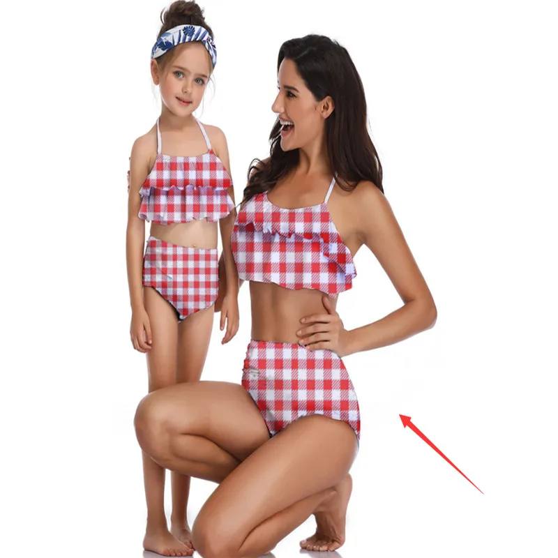 PUDCOCO Two Piece Mother Daughter Bikini Family Matching Ruffle Swimsuit High Waisted
PUDCOCO Two Piece Mother Daughter Bikini Family Matching Ruffle Swimsuit High Waisted