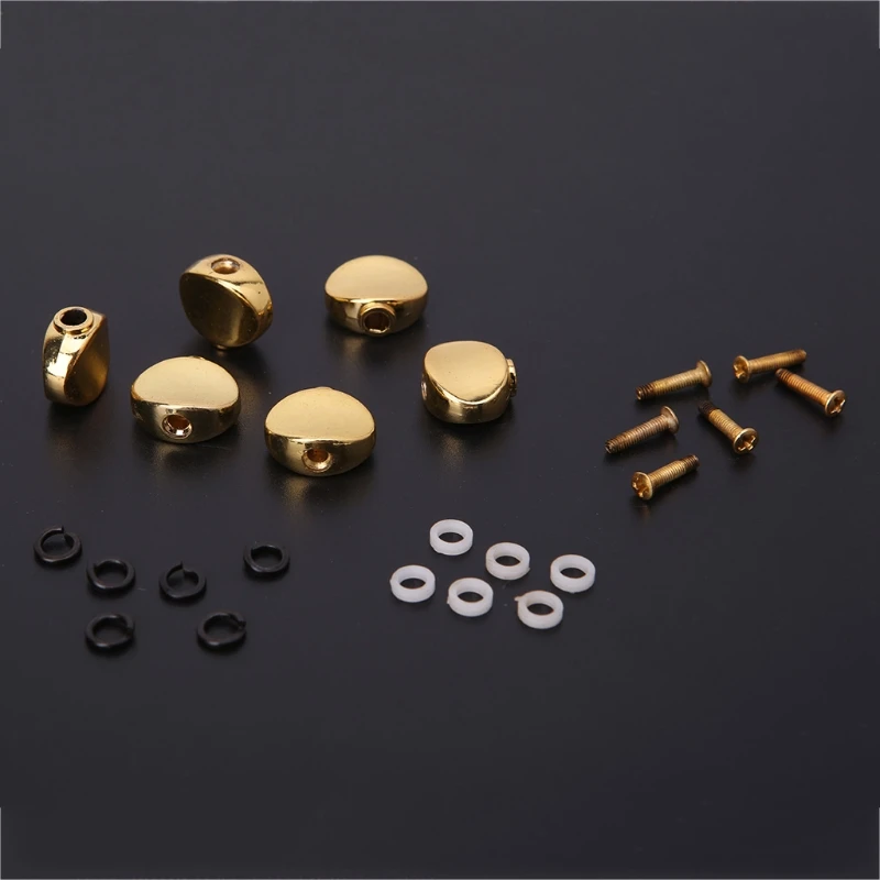 Guitar Tuning Pegs Accessories 6Pcs Replacement Guitar Tuners Machine Head Metal Buttons Tuning Pegs Parts Dropshipping
Guitar Tuning Pegs Accessories 6Pcs Replacement Guitar Tuners Machine Head Metal Buttons Tuning Pegs Parts Dropshipping