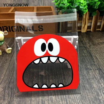 50pcs Christmas Decoration Cute Monster Sharp Teeth Plastic Bags Xmas Gift Packaging Bags Wedding New Year Candy Bag OPP Pouches
50pcs Christmas Decoration Cute Monster Sharp Teeth Plastic Bags Xmas Gift Packaging Bags Wedding New Year Candy Bag OPP Pouches
