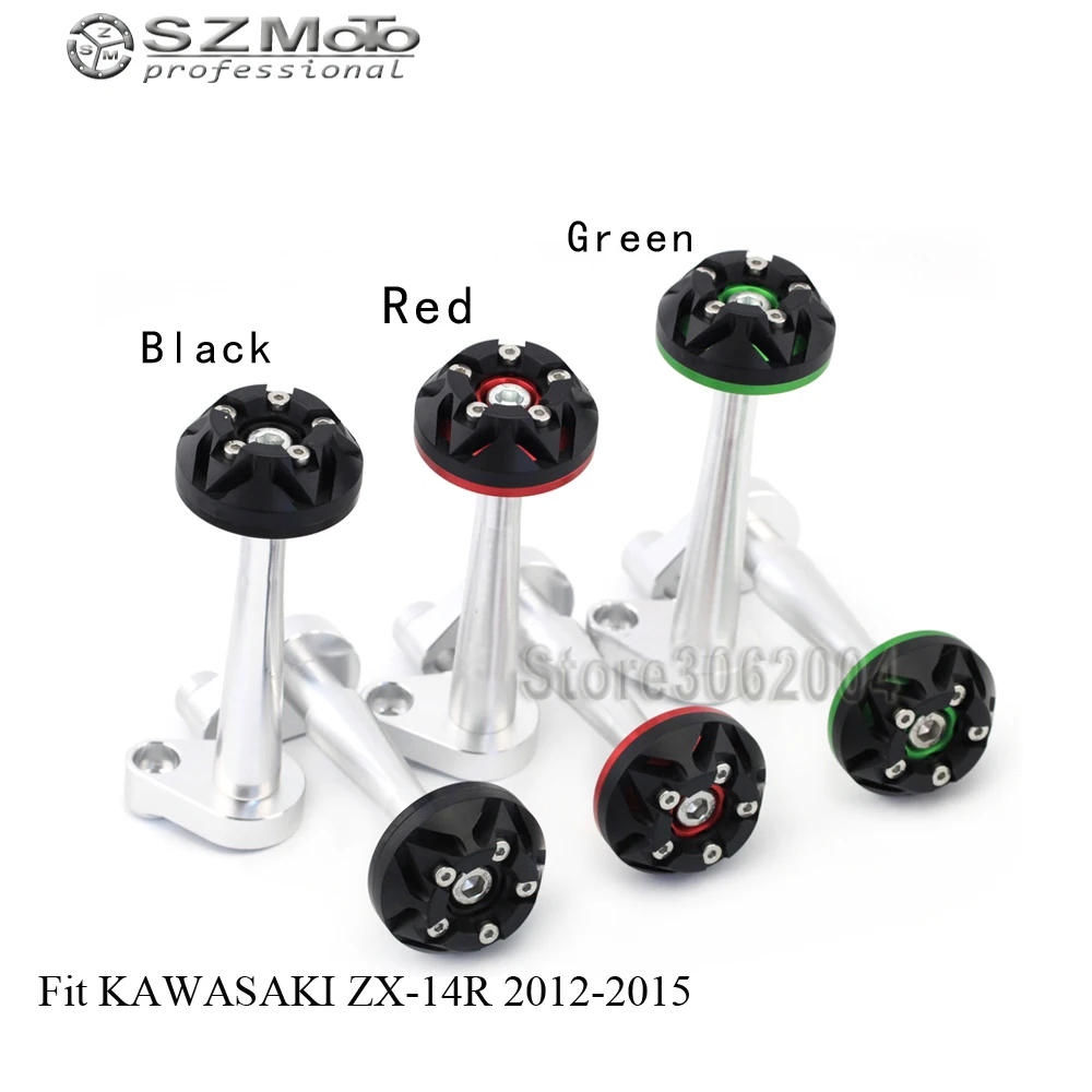 Frame Slider Crash Protector Bobbins Falling Protection Mortorcycle For KAWASAKI ZX-14R ZX14R ZX 14R 2012-2015 Logo CNC
Frame Slider Crash Protector Bobbins Falling Protection Mortorcycle For KAWASAKI ZX-14R ZX14R ZX 14R 2012-2015 Logo CNC