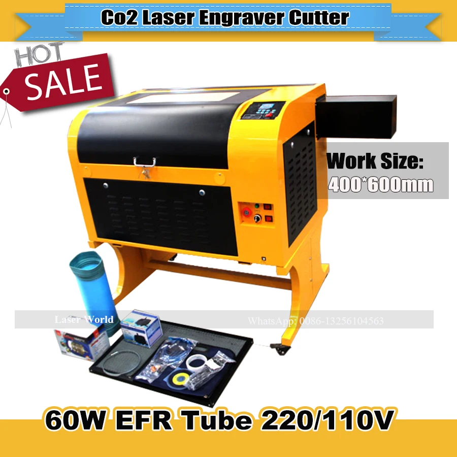Laser engraving 400*600mm working size hot sale CO2 laser engraver cutting machine TS4060
Laser engraving 400*600mm working size hot sale CO2 laser engraver cutting machine TS4060
