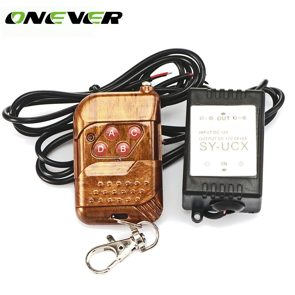 Onever 12V Wireless Remote Control Module W/Strobe Flash for Car Vehicle Auto Trucks Lamps Light LED Strips
Onever 12V Wireless Remote Control Module W/Strobe Flash for Car Vehicle Auto Trucks Lamps Light LED Strips