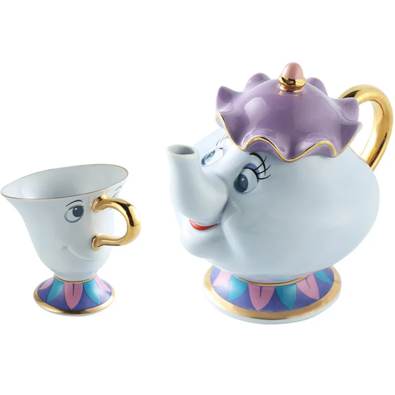 Beauty and the Beast Coffee Pot Mug Set La Bella Y La Bestia Mrs Potts and Taza Chip Porcelana Bela E A Fera Tea Set Xmas Gifts
Beauty and the Beast Coffee Pot Mug Set La Bella Y La Bestia Mrs Potts and Taza Chip Porcelana Bela E A Fera Tea Set Xmas Gifts