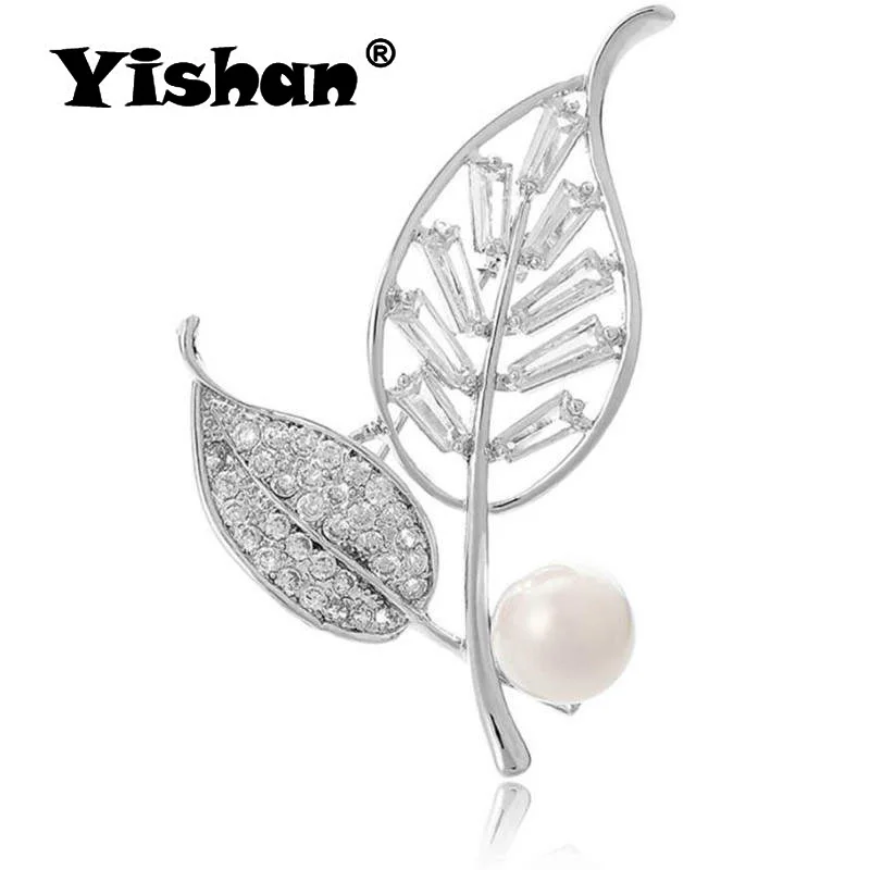 Yishan Leaf Brooch Pins for Women Vintage Plated Classic Crystal Rhinestones Antique Wedding Bridesmaid Party YS0066
Yishan Leaf Brooch Pins for Women Vintage Plated Classic Crystal Rhinestones Antique Wedding Bridesmaid Party YS0066