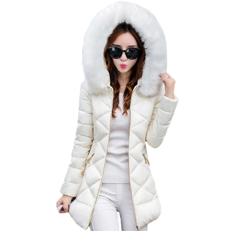 New 2018 Top Quality Women Parkas Very Warm Wool Hats Women Winter Coat Fake Fur Hooded Winter Jacket Women Thicken Down Jacket
New 2018 Top Quality Women Parkas Very Warm Wool Hats Women Winter Coat Fake Fur Hooded Winter Jacket Women Thicken Down Jacket