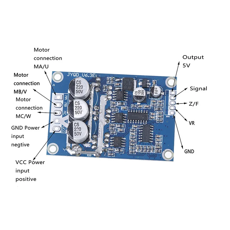 DC 12V-36V Hall Motor Controller Balancing Car Driver Control Module New 1PC 500W PWM Balanced BLDC Driver Board
DC 12V-36V Hall Motor Controller Balancing Car Driver Control Module New 1PC 500W PWM Balanced BLDC Driver Board