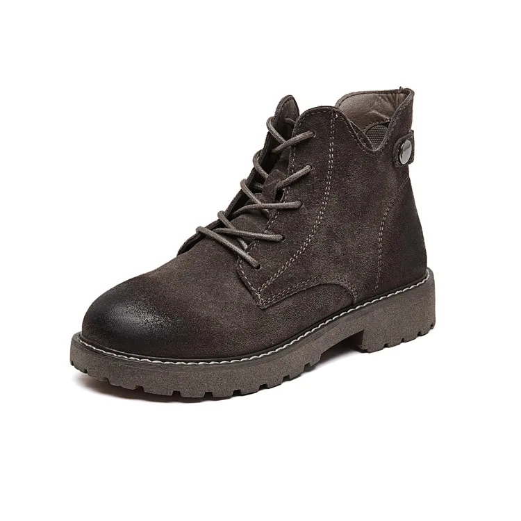 Retro Fashion Leisure Women Martin Boots Round Toe Med Hoof Heels Punk Motorcycle Boots Ankle Buckle SpringAutumm Lace up Shoes
Retro Fashion Leisure Women Martin Boots Round Toe Med Hoof Heels Punk Motorcycle Boots Ankle Buckle SpringAutumm Lace up Shoes