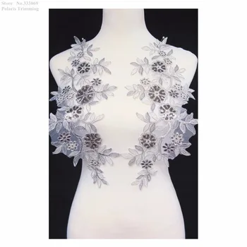 Free Shipping 1mirror pair=2pcs x Newest 5 Colors (Silver/Turquise/Red/Pink...) Flower Sequin Lace Appliques Trim Patch PBNC115D
Free Shipping 1mirror pair=2pcs x Newest 5 Colors (Silver/Turquise/Red/Pink...) Flower Sequin Lace Appliques Trim Patch PBNC115D