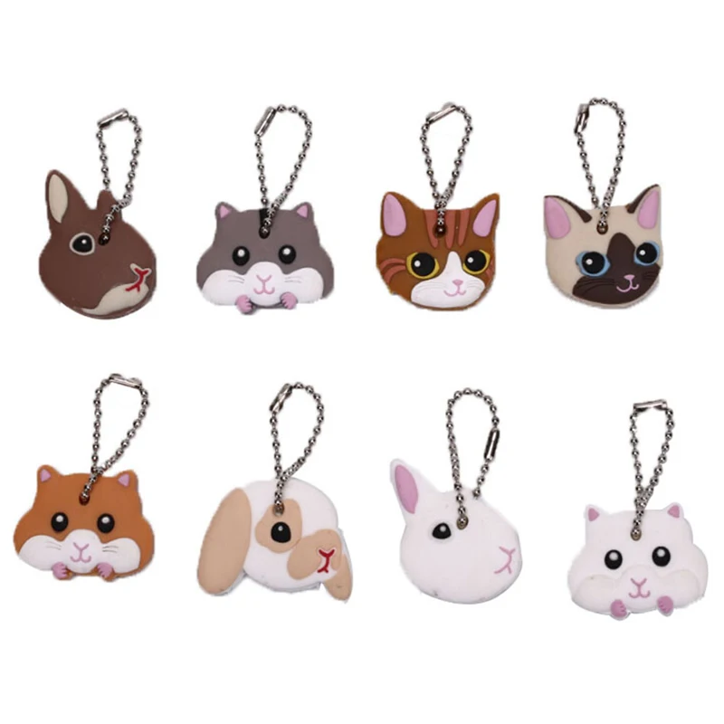 2019 New Lovely Animals Shape Key Ring Silicone Cap Head Cover Keychain Key Case Shell Cute Jewelry Gift
2019 New Lovely Animals Shape Key Ring Silicone Cap Head Cover Keychain Key Case Shell Cute Jewelry Gift
