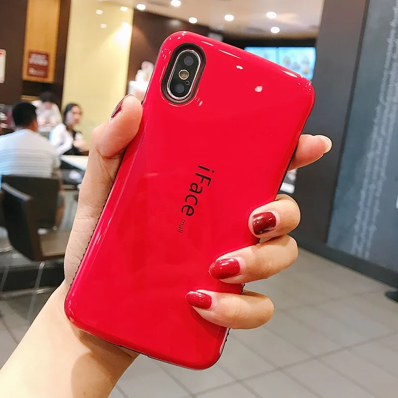 Sinbeda роскошный iFace mall чехол для iphone X сверхпрочный ударопрочный задняя крышка