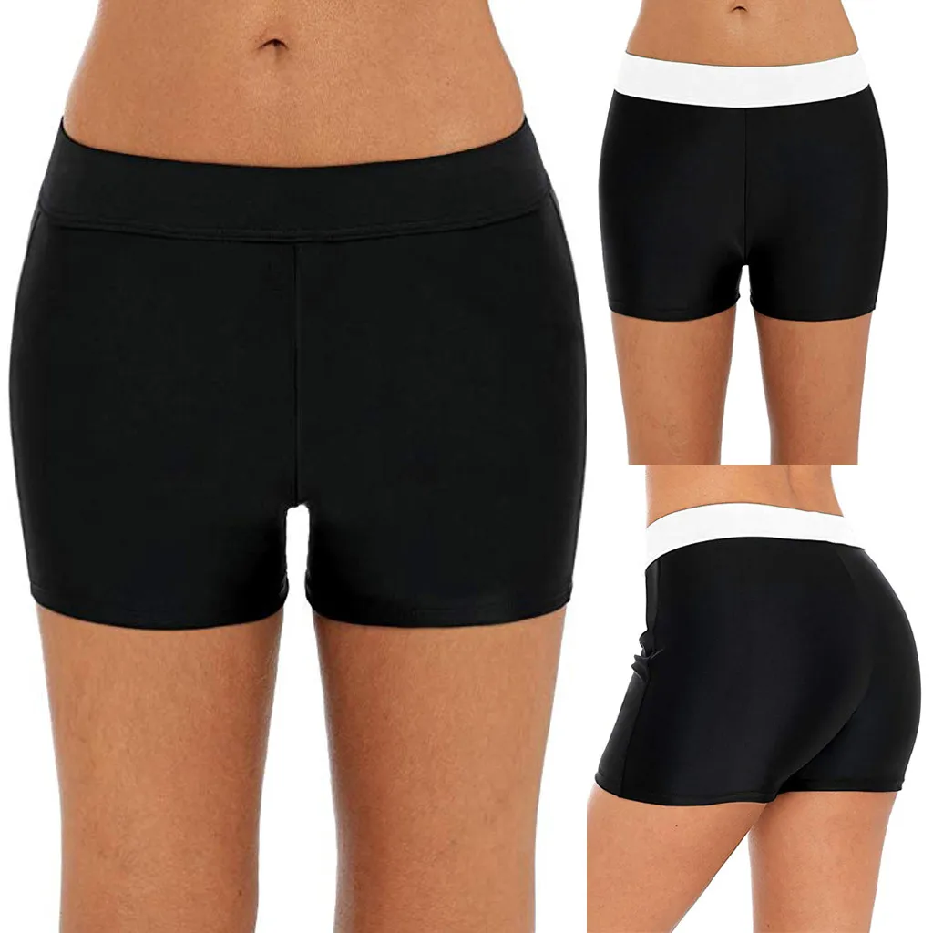 Women's Stretch Swim Board Shorts Quick Dry Athletic Beach Swimming Trunks swimsuit girls bathing suit women high waist Dropship
Women's Stretch Swim Board Shorts Quick Dry Athletic Beach Swimming Trunks swimsuit girls bathing suit women high waist Dropship