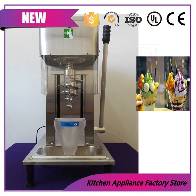 110/220V semi-automatic soft ice cream mixer fruit yogurt ice cream blender shaker machine
110/220V semi-automatic soft ice cream mixer fruit yogurt ice cream blender shaker machine