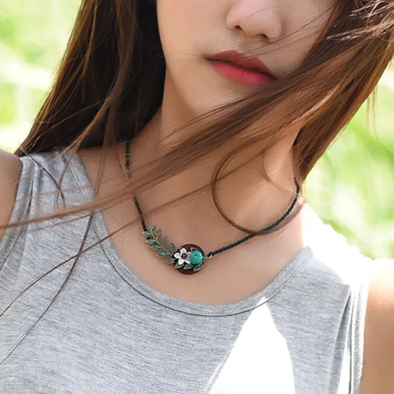 fashion vintage choker necklace bronze leaf women wood jewelry,New ethnic necklace nature stones sweater necklace green
fashion vintage choker necklace bronze leaf women wood jewelry,New ethnic necklace nature stones sweater necklace green