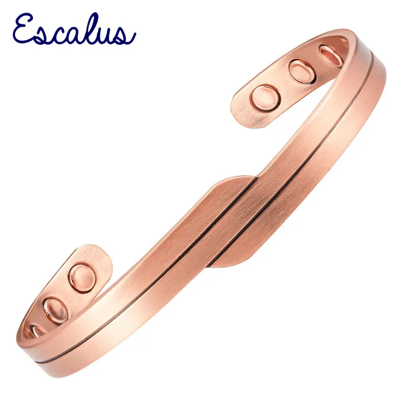 Escalus Vintage Style Round Magnetic Copper Plating Men Bangle Health Healing Bio Bracelet for Women Wristband Charm Bangles
Escalus Vintage Style Round Magnetic Copper Plating Men Bangle Health Healing Bio Bracelet for Women Wristband Charm Bangles