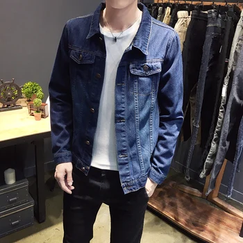 Mens Spring Autumn Denim Jackets Mens Fashion Casual Slim Large Denim Jacket Coats High Cotton Solid Cowboy Coats Size 5XL
Mens Spring Autumn Denim Jackets Mens Fashion Casual Slim Large Denim Jacket Coats High Cotton Solid Cowboy Coats Size 5XL