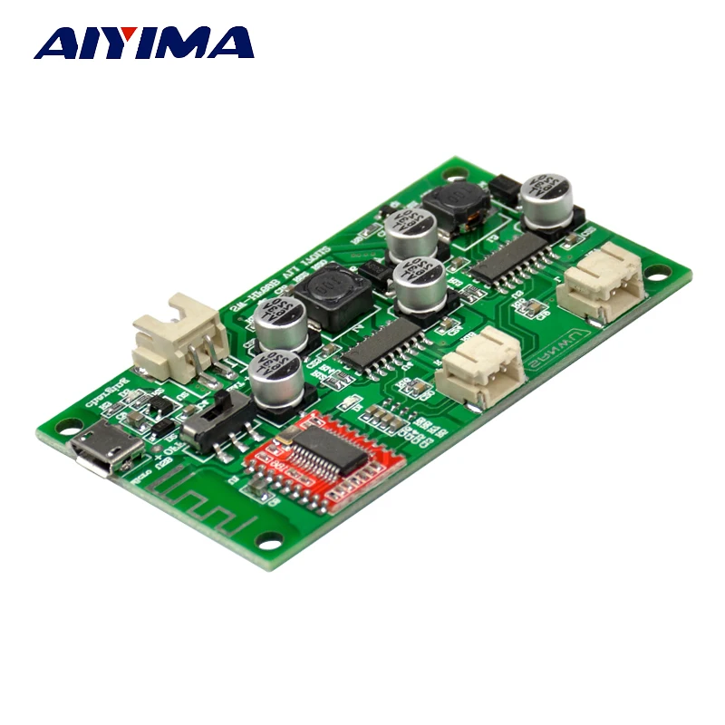 AIYIMA усилитель звука bluetooth доска 2*6 Вт двухканальный стерео усилители 5 в 3 7