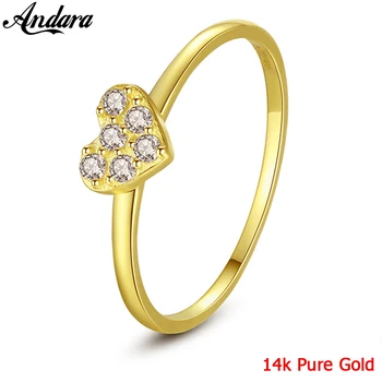 100% Pure 14K Gold Ring Vintage Star CZ Women Rings Wedding Engagement Fine Jewelry Yellow Gold Bague
100% Pure 14K Gold Ring Vintage Star CZ Women Rings Wedding Engagement Fine Jewelry Yellow Gold Bague