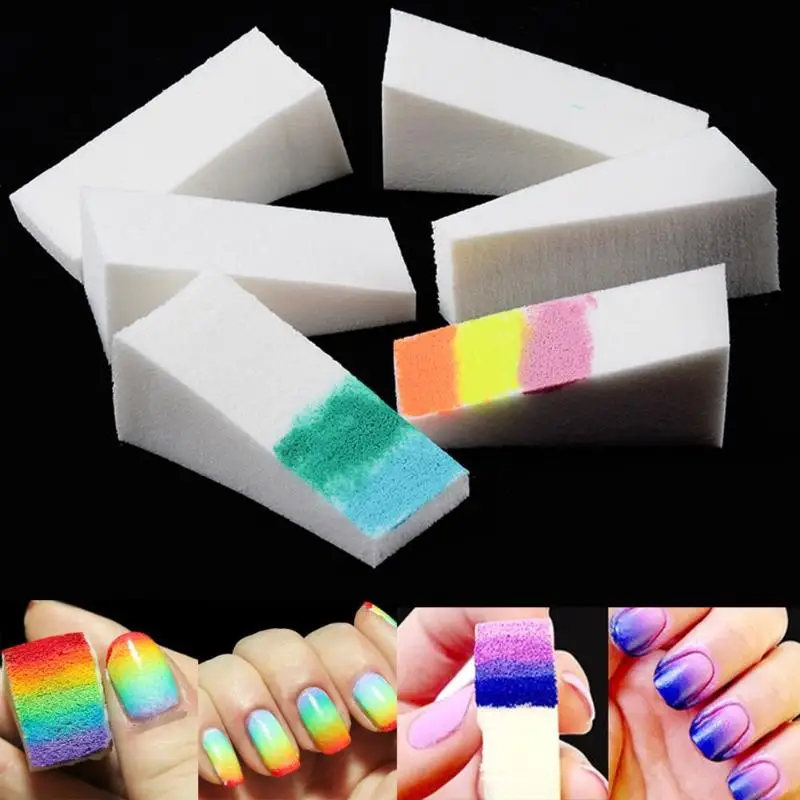 24Pcs Soft Triangle Nail Art Transfer Sponge Gradient Coloring Stamping Stamper Painting Image Stamp Foam Polish Gel UV Tool Hot
24Pcs Soft Triangle Nail Art Transfer Sponge Gradient Coloring Stamping Stamper Painting Image Stamp Foam Polish Gel UV Tool Hot