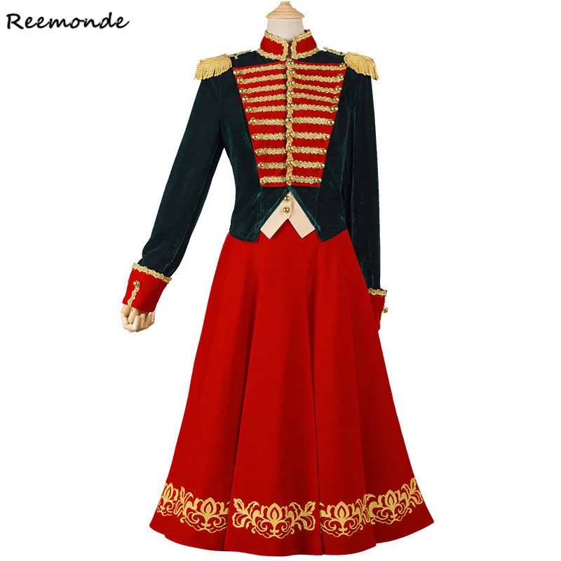 Movie The Nutcracker And The Four Realms Clara Cosplay Costume Coat Skirt Full Set Military Uniform For Adult Woman Girl Clothes
Movie The Nutcracker And The Four Realms Clara Cosplay Costume Coat Skirt Full Set Military Uniform For Adult Woman Girl Clothes