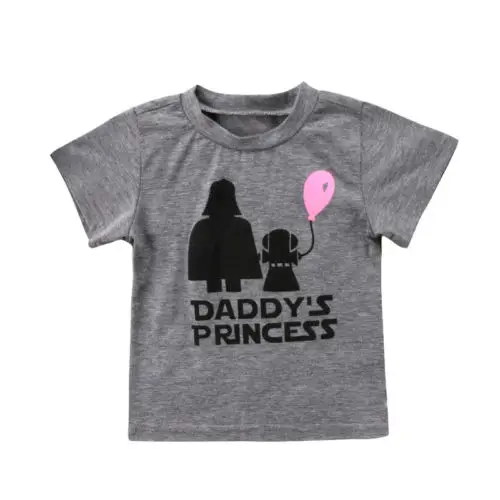 Baby T-Shirts Summer T-shirt Baby Girls Infant Gray Short Sleeve Daddy´s princess Shirt Tops Blouse 0-24M
Baby T-Shirts Summer T-shirt Baby Girls Infant Gray Short Sleeve Daddy´s princess Shirt Tops Blouse 0-24M