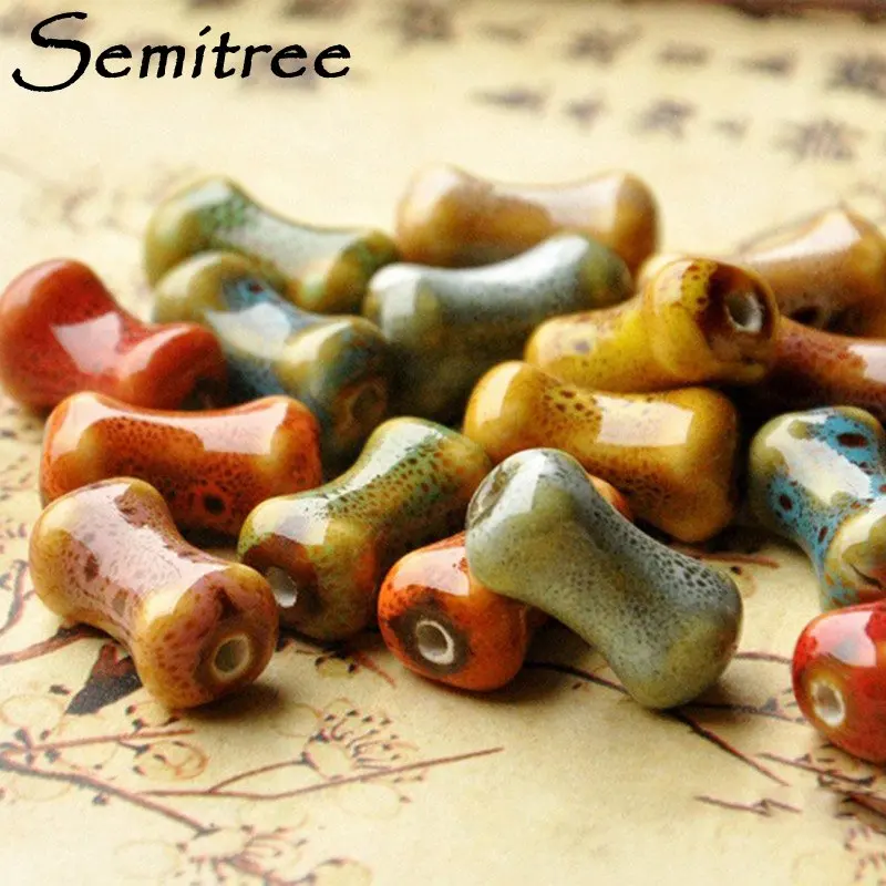 10Pcs/Lot 18*10mm Bone Shape Ceramic Beads Spacer Beads Loose Beads for DIY Jewelry Woven Bracelet Making Handmade Supplies
10Pcs/Lot 18*10mm Bone Shape Ceramic Beads Spacer Beads Loose Beads for DIY Jewelry Woven Bracelet Making Handmade Supplies