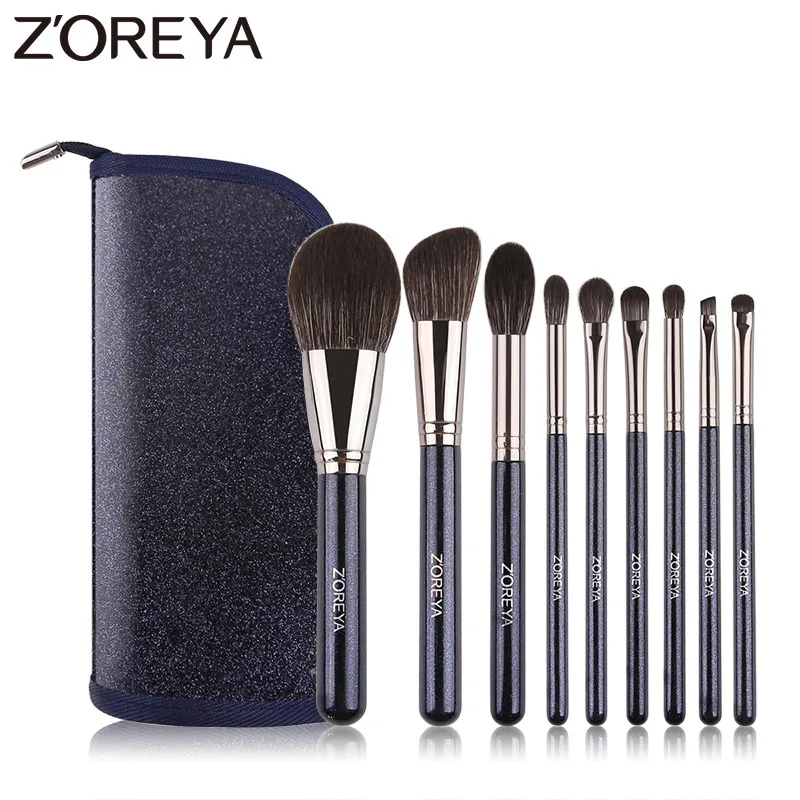 Zoreya Brand Starry Sky High Quality Synthetic Hair Makeup Brushes Powder Large Shadow Angled Brow 9Pcs Make Up Tools
Zoreya Brand Starry Sky High Quality Synthetic Hair Makeup Brushes Powder Large Shadow Angled Brow 9Pcs Make Up Tools