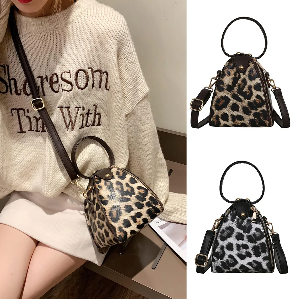 Women PU Leather Bags Leopard Shopping Bag Crossbody Bags Handle Bags Beach triangle bag
Women PU Leather Bags Leopard Shopping Bag Crossbody Bags Handle Bags Beach triangle bag