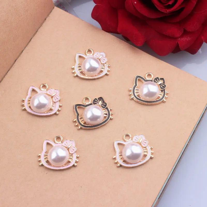 New Arrival 10pcs 20*24MM Kawaii Animal Cat Pendant Charms Cute DIY Ornament Accessories Enamel Alloy DIY Bracelet Earring Charm
New Arrival 10pcs 20*24MM Kawaii Animal Cat Pendant Charms Cute DIY Ornament Accessories Enamel Alloy DIY Bracelet Earring Charm