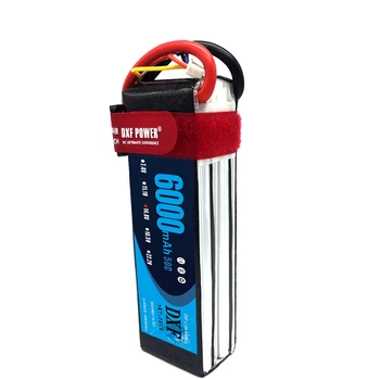 DXF 14.8V 6000mAh 50C 4S Lipo Li-Polymer Battery Bateria AKKU for RC Car Quadcopter Helicopter Airplane
DXF 14.8V 6000mAh 50C 4S Lipo Li-Polymer Battery Bateria AKKU for RC Car Quadcopter Helicopter Airplane