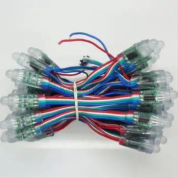 500X DC12V WS2801 magic digital changing color pixel led string light express free shipping
500X DC12V WS2801 magic digital changing color pixel led string light express free shipping