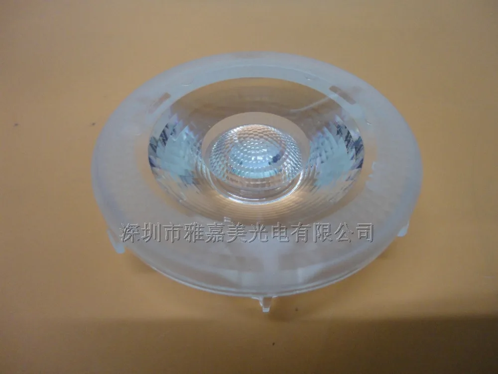 

COB lens diameter 62MM 15 degrees,CREE,Citizen,Luminus,Sharp high power lens, Integrated surface light source Lens