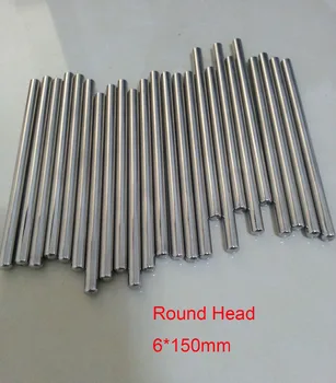 Customized 6mm*150mm One End Round Head Grade A Quality SS304 Thermocouple Protection Pipe Fittings, 50 pcs / lot
Customized 6mm*150mm One End Round Head Grade A Quality SS304 Thermocouple Protection Pipe Fittings, 50 pcs / lot