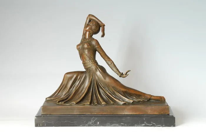 Bronze sculpture CLARA dancer statue antiques home office decoration holiday gifts 
Bronze sculpture CLARA dancer statue antiques home office decoration holiday gifts