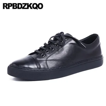 New High Quality Skate Genuine Leather Sneakers Brand Runway Rubber Trainers Designer Shoes Men Luxury 2018 White Black Casual
New High Quality Skate Genuine Leather Sneakers Brand Runway Rubber Trainers Designer Shoes Men Luxury 2018 White Black Casual